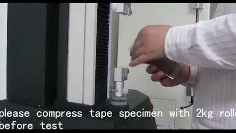 180 degree peel test for Adhesive Tape