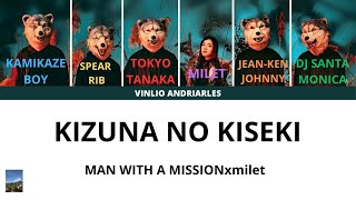 MAN WITH A MISSIONxmilet - Kizuna no Kiseki (Color Coded Lyrics)