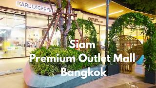  4k  Siam Premium Outlet Mall  Bangkok Thailand 2026
