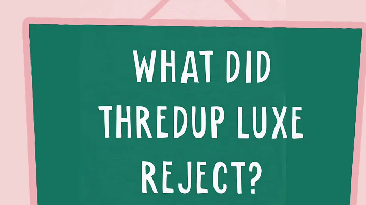 What did ThredUP Luxe REJECT? Sending Designer Clothing into Online Consignment for Reselling