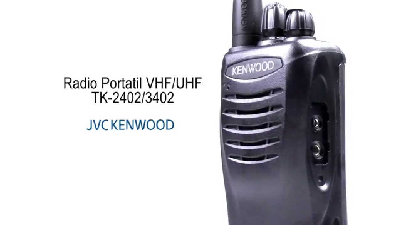 Radio Portatil VHF/UHF TK-2402/3402 - JVC KENWOOD -