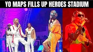 Yo Maps Fills up heroes stadium, performing Live on stage (WATCH FULL VIDEO)