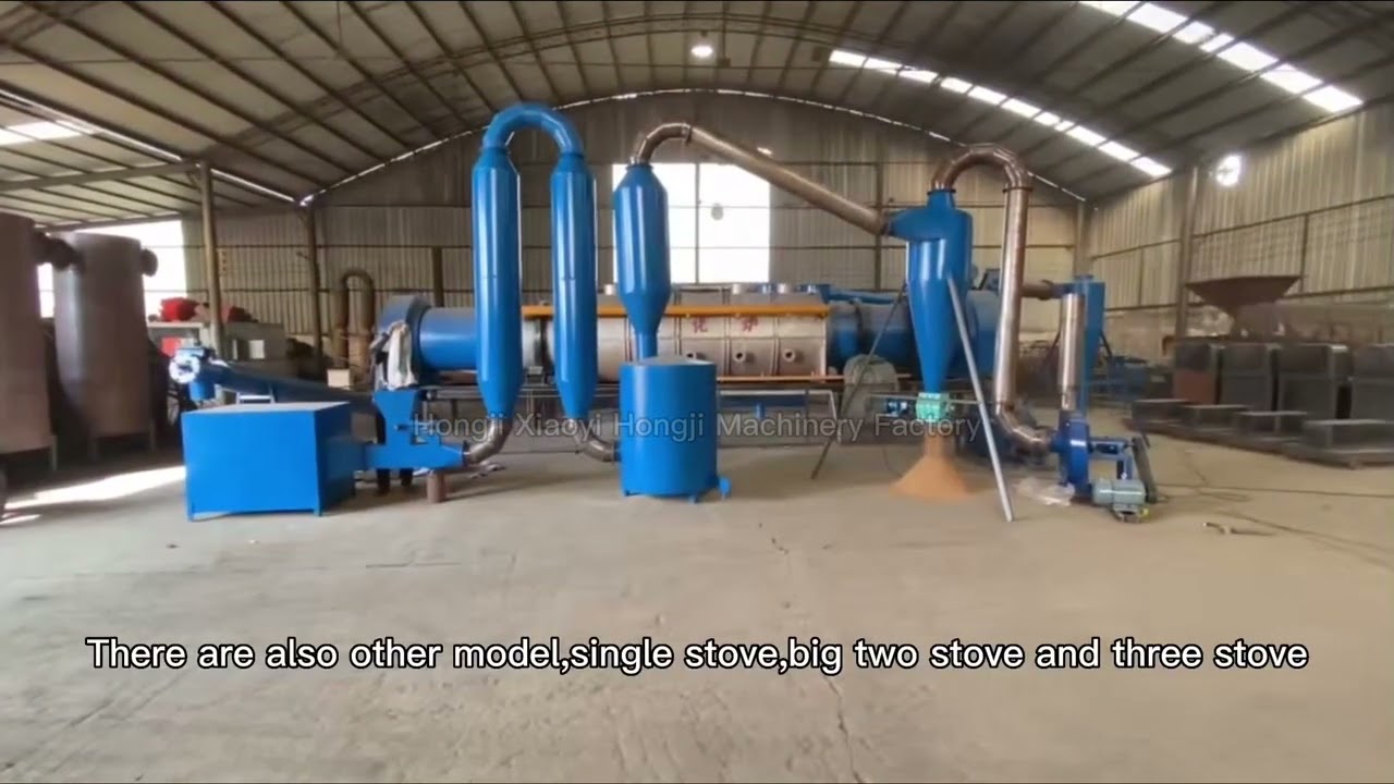 Drying sawdust rice husk air flow dryer machine