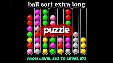 Try to solve the ball sort extra long puzzle to improve your logical thinking skills.