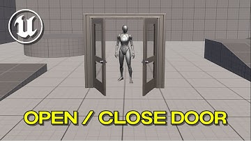 How to Make a Dubble Door In Unreal Engine 5!