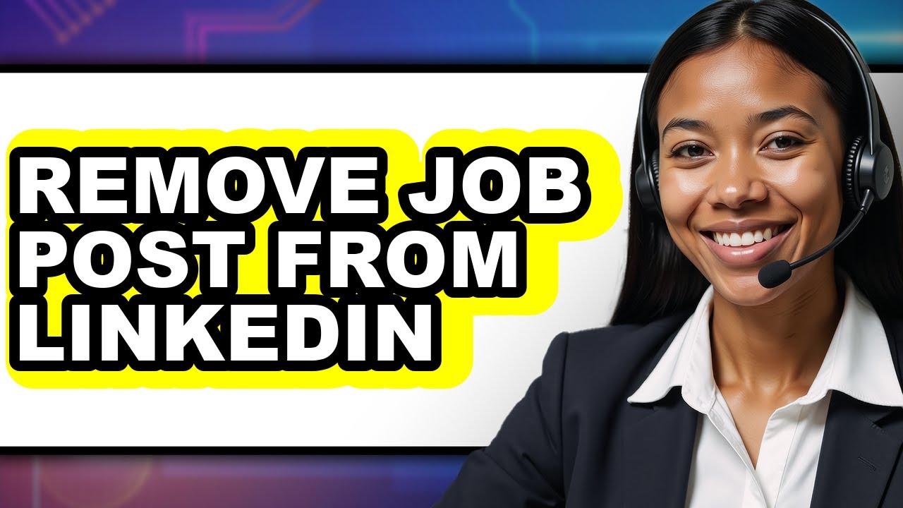 How to Remove Job Post from Linkedin (updated)