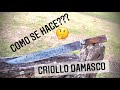 #CUCHILLO damasco (gota de lluvia)- Como hacer damasco. Making knife damascus