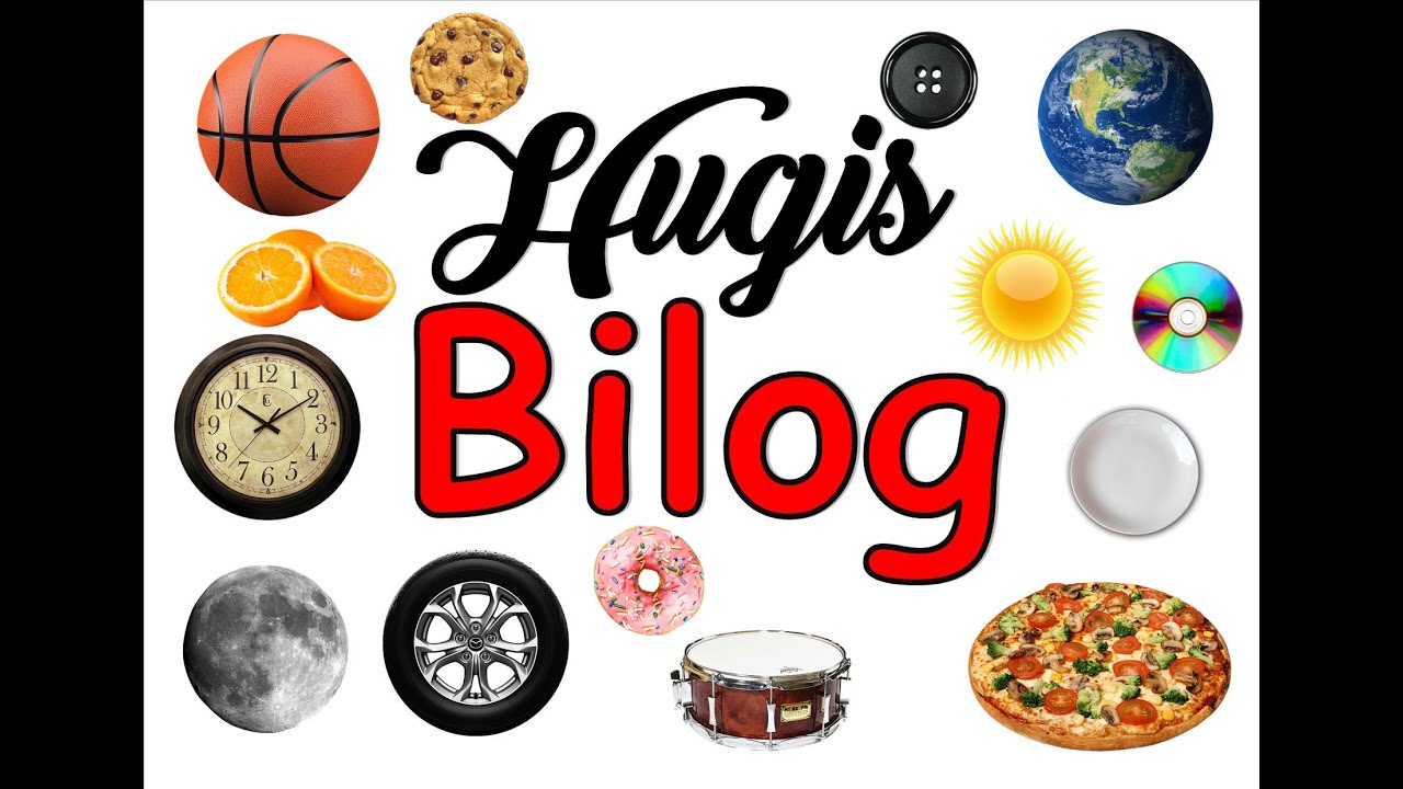 Mga bagay na hugis Bilog - YouTube