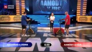 Hvem kan sla Aamodt og Kjus with Didrik Solli-Tangen & Alexander Rybak (1/6)