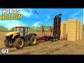 Clearing bales with a new autostacker hobos hollow x4 fs22 ep 60