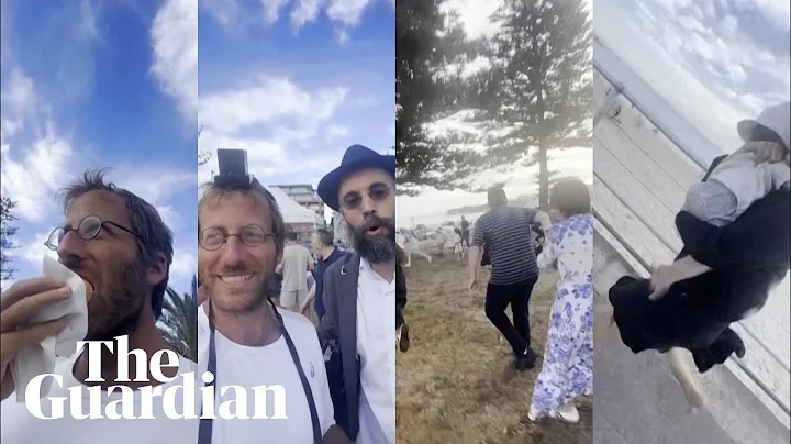 Video shows Hanukah celebrations moments before Bondi mass shooting