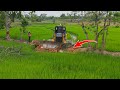 Amazing Shantui DH17C3 Bulldozer Levels Huge Land Fast with 25T Dump Trucks Dumping Soil