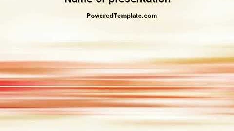 Pastel Lines PowerPoint Template by PoweredTemplate.com