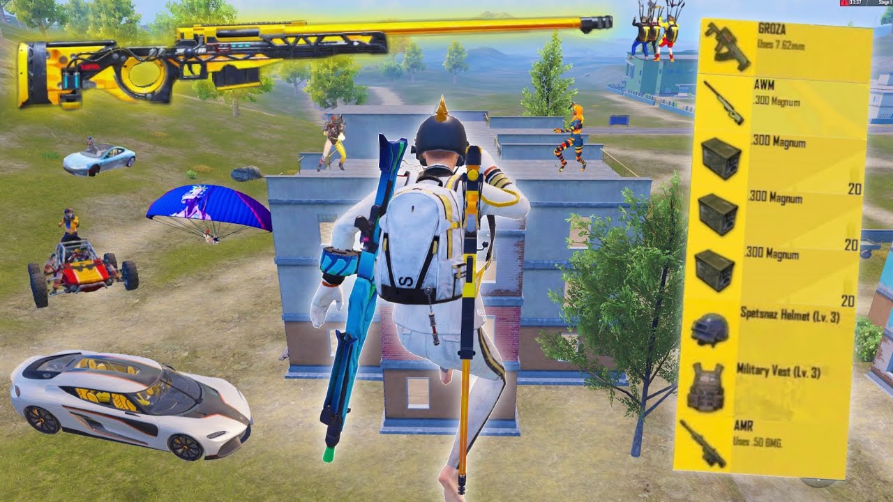 MY NEW SEASON BEST SNIPER GAMEPLAY😍 PUBG Mobile - BGMI