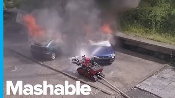 This Robot Helped Firefighters Extinguish the Notre-Dame Fire