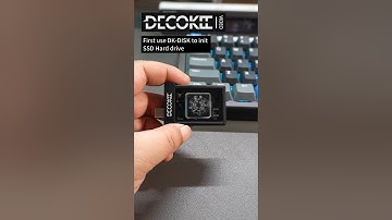 DK-DISK first time using to init new ssd disk 2 edition