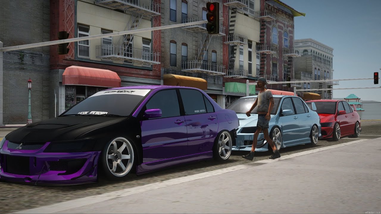 EVO #rp #gta #jdm #drift #driftparadise - YouTube