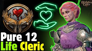 Best PURE 12 Life Cleric Build in Baldur's Gate 3