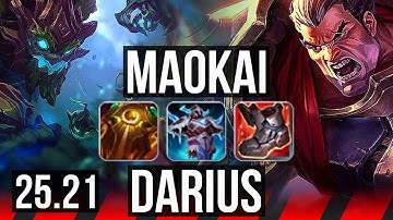 MAOKAI vs DARIUS (TOP) | KR Master | 25.21