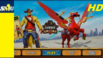 Flying Horse Transform Robot Cowboy | Robot Games | Android Gameplay