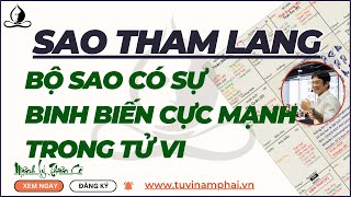 SỰ BINH BIẾN CỦA SAO THAM LANG THỦ MỆNH | TỬ VI LÊ QUANG LĂNG | TỬ VI NAM PHÁI | MỆNH LÝ THIÊN CƠ