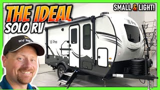 NEW MODEL! • Small, Simple, & Light!! 2024 Rockwood Geo Pro 15FBS Travel Trailer