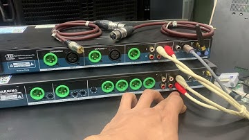 Cách đấu nối nâng tiếng vang xuống amply đẩy liền vang phạc cục đẩy