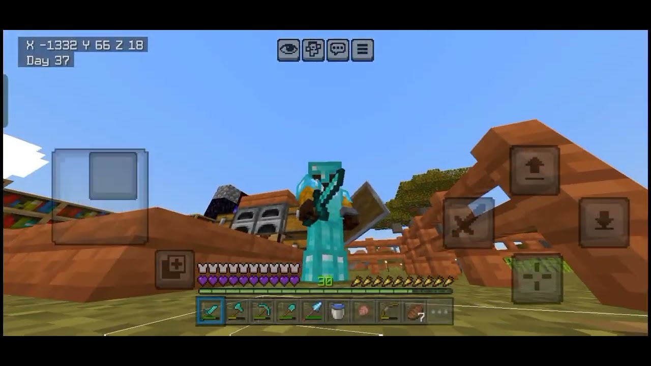 [Full diamond armor ] [max enchanting table] [episode 4]😲😲😲