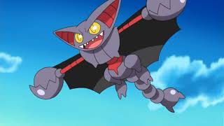 All Ash's Gliscor / Gligar attack / moves compilation | Screech , Steel Wing , X-Scissor | Pokemon