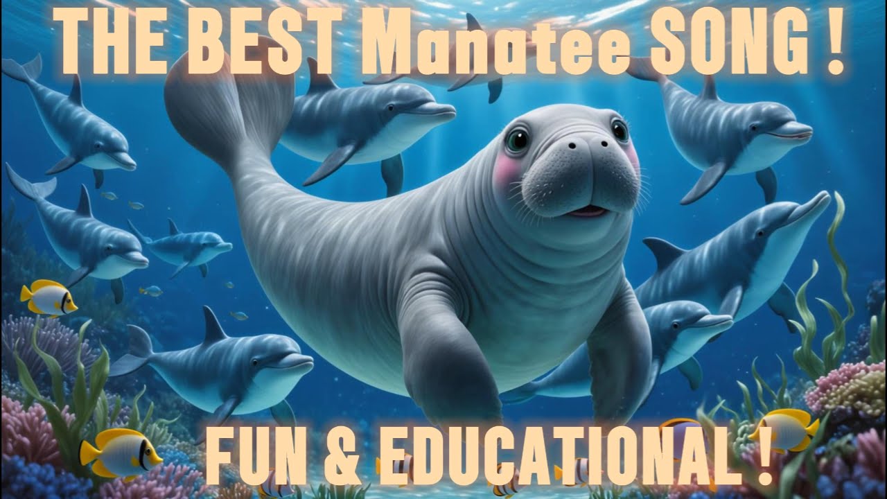 The BEST Manatee Song! Fun Educational Song!