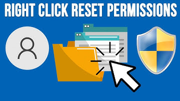 Add a Right Click Reset File and Folder Permission Context Menu Option to Windows