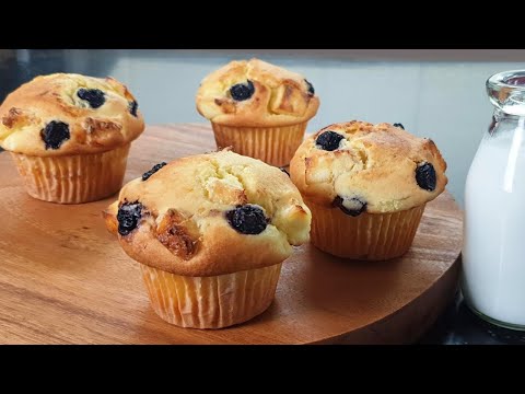 [Eng Sub] 블루베리 크림치즈 머핀만들기(with Cream cheese)/Blueberry muffins recipe/cream cheese muffins/ASMR/홈베이킹
