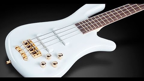 Warwick Custom Shop Masterbuilt - Streamer LX - Coloured Flamed Maple White High Polish #16-3267