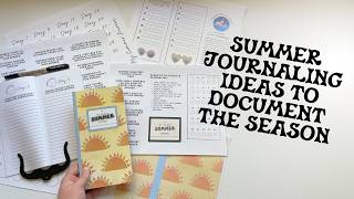 Summer Journaling Ideas to Document the Season | Creative Faith & Co.