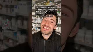 FLIRTING & Prescriptions don’t mix #pharmacist #pharmacy #pharmacytechnician #prescription