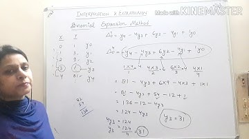 Binomial Method (Interpolation and Extrapolation #3)