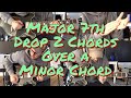How To Solo Over A Minor Chord Using Major 7th Chords How To Solo Over A Minor Chord Using Major 7th Chords