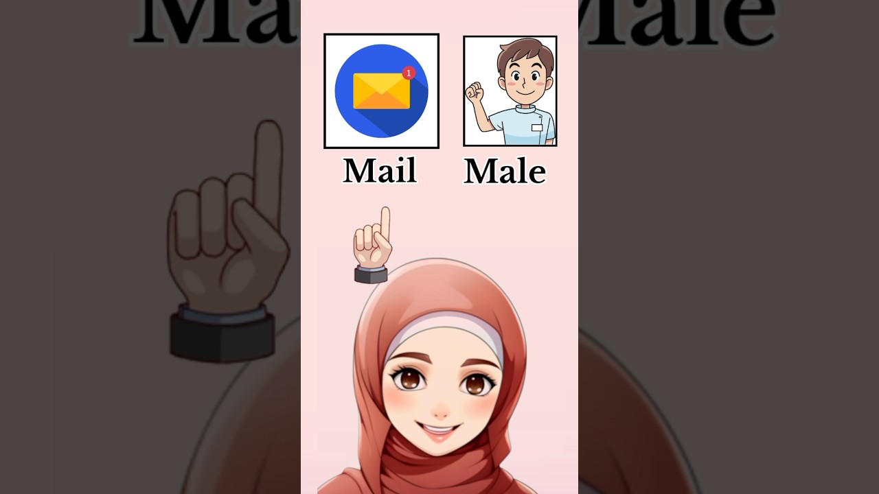 Words with similar pronunciation but different meaning 