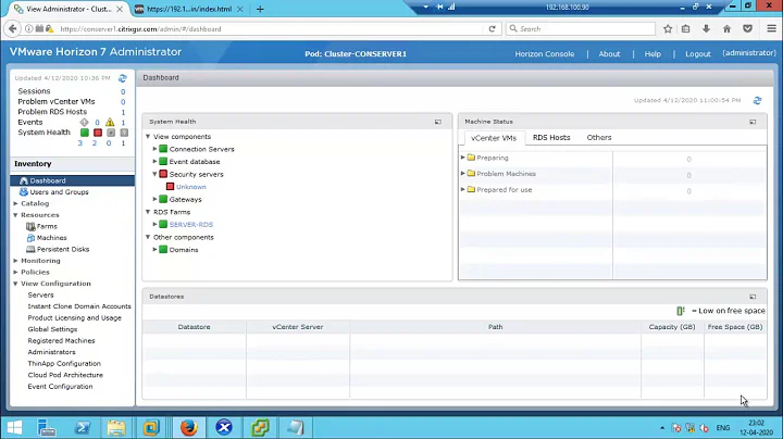 Accessing application through VMware Unified Access Gateway