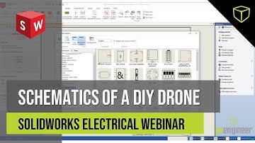 SOLIDWORKS ELECTRICAL - Schematics of a DIY Drone