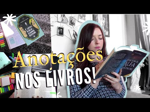 Vídeo: Como Fazer Anotações Em Um Livro