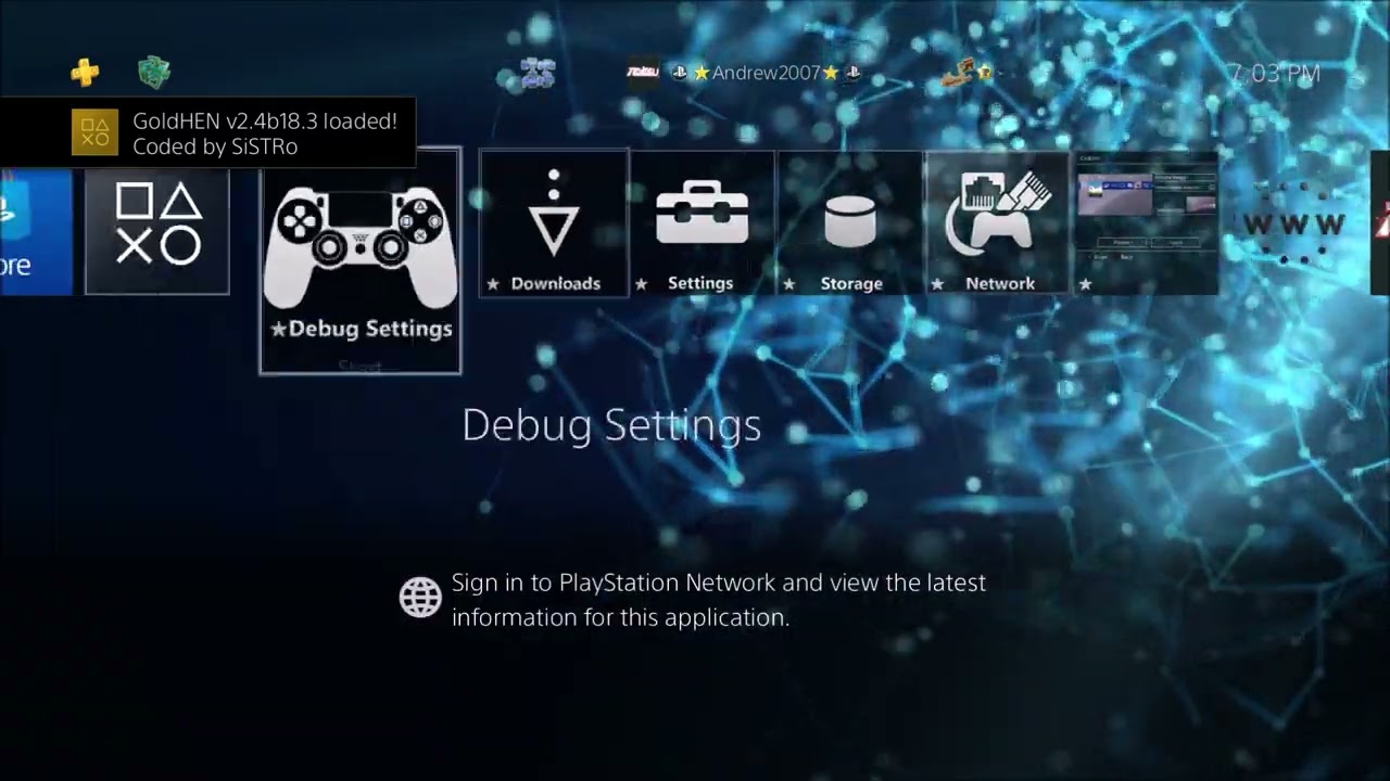 PS4 9.00-9.60 Jailbreak WebKit Exploit No USB Black Screen