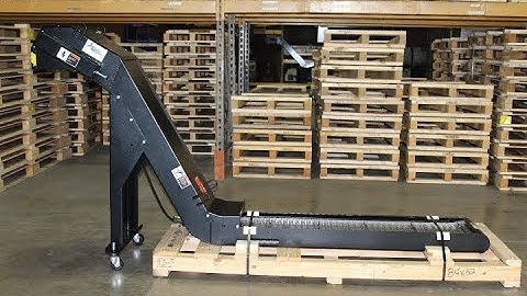 Jorgensen Conveyor and Filtration Solutions Folding Conveyor - Assembly