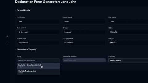 Declaration and Acknowledgement Form Completion Guide