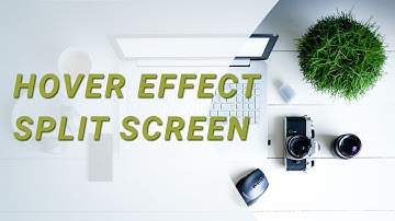 Image Hover with Split Screen Effect | CSS Image Hover Effect