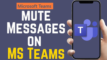 How to Mute Messages on MS Teams | Mute Chat on MS Teams(EASY)