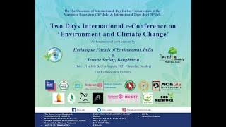 DAY 2 Session 1 I Two Days International e Conference on Environment and Climate Change 2021