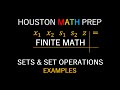 Understanding Sets and Set Operations