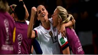 Alex Morgan & Tobin Heath: "We Are the Brave. We Are the Chosen Ones." - WWC SF v. ENG Pre-Match