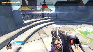 Overwatch POTG - Widow 2 kills airshot Eichenwalde